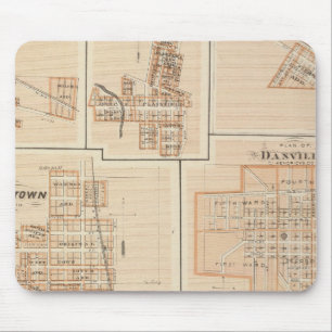 Crawfordsville, Montgomery Co with Brownsburg Mouse Pad