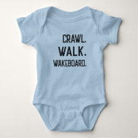 Crawl Walk Board, Cute Wakeboarder