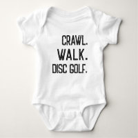Crawl Walk Disc Golf, Cute Disc Golfer