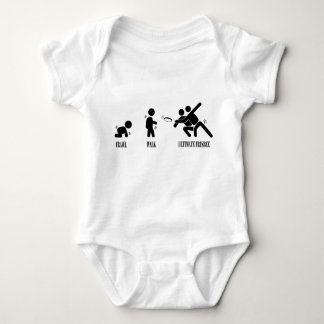 Crawl. Walk. Ultimate Frisbee Baby Bodysuit