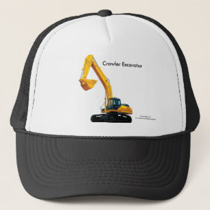 Crawler Excavator image for Trucker-Hat Trucker Hat
