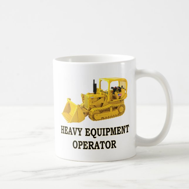 CRAWLER LOADER COFFEE MUG (Right)