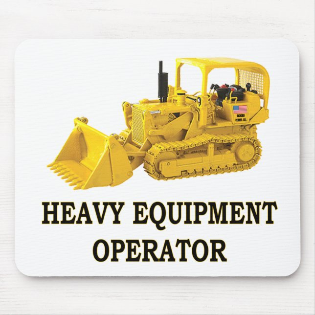 CRAWLER LOADER MOUSE PAD (Front)