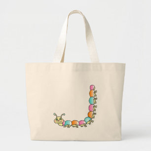 Crawling Caterpillar Tote Bag