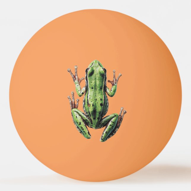 Crawling Frog Ping Pong Ball (Front)