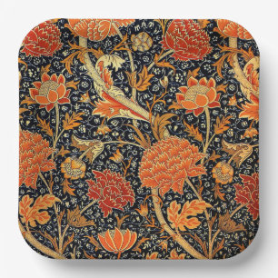 Cray, a William Morris pattern,  Paper Plate