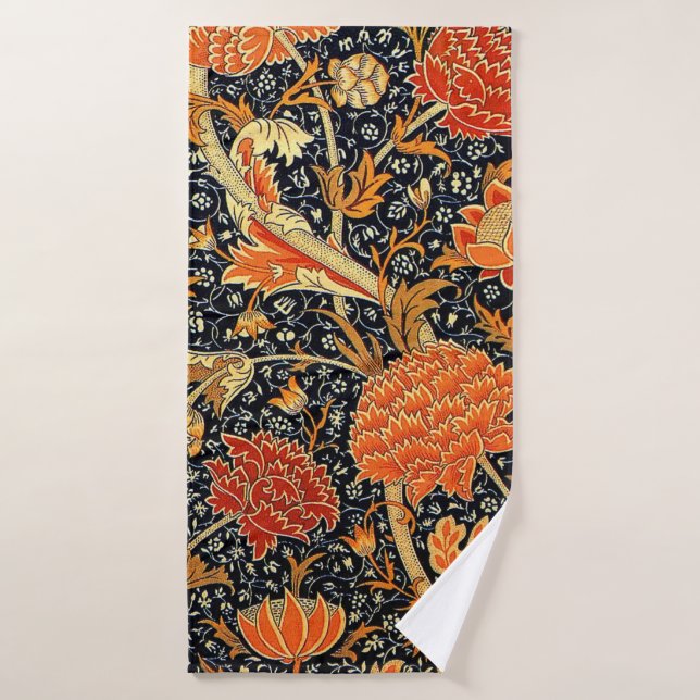Cray by William Morris Bath Towel (Bath Towel)