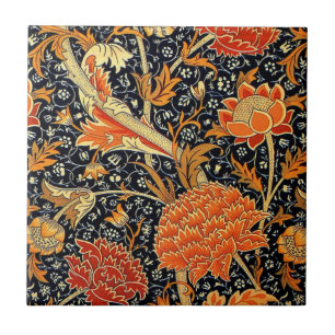Cray by William Morris Ceramic Tile