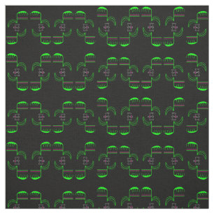 Cray Cray Venus Flytrap Pattern Fabric