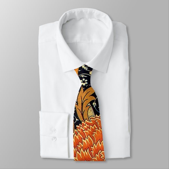 Cray, famous pattern by William Morris, Tie (Tied)