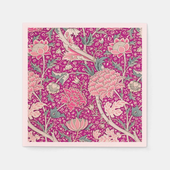 Cray in Pink  Napkin (Front)