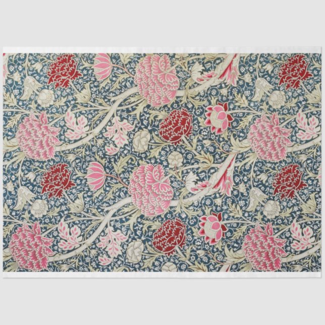 Cray Pattern (by William Morris) Tissue Paper (Front)