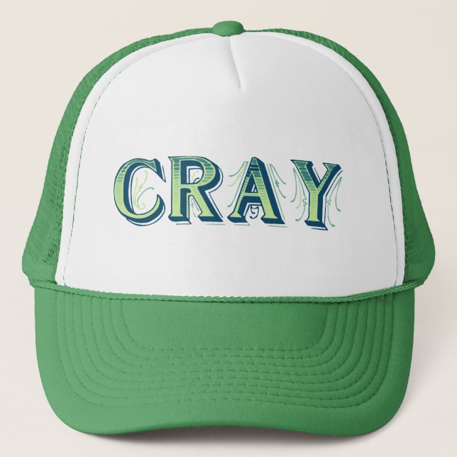 Cray Trucker Hat (Front)