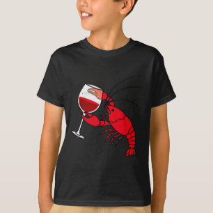 Crayfish Boil Party Funny Crawfish Lobster Seafood T-Shirt