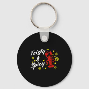 Crayfish Feisty And Scy Lemons Crawfish Women Men  Key Ring