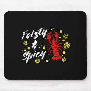 Crayfish Feisty And Scy Lemons Crawfish Women Men  Mouse Pad