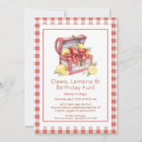 Crayfish & Lemon Treasure Chest Birthday