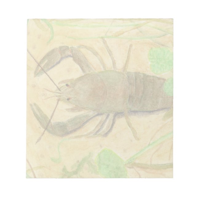 Crayfish Notepad (Front)