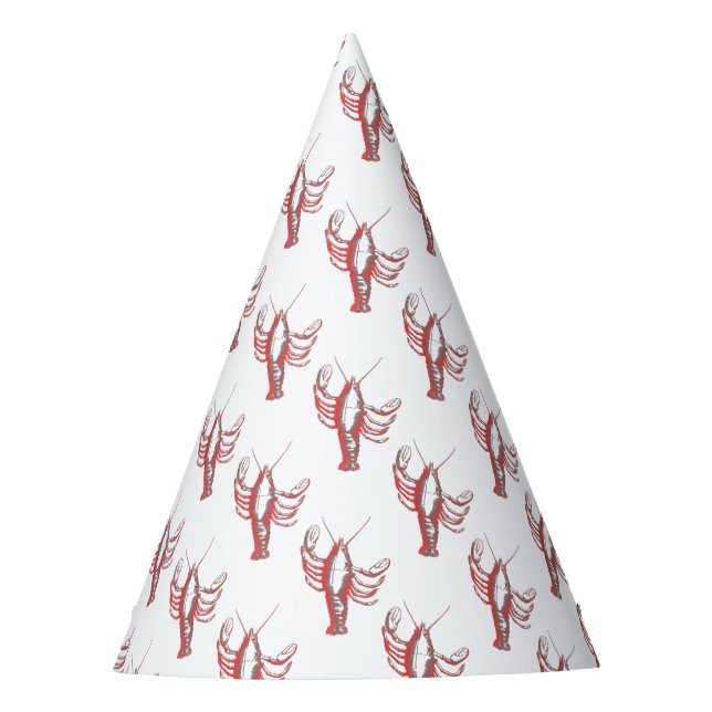 Crayfish Party Hat (Front)