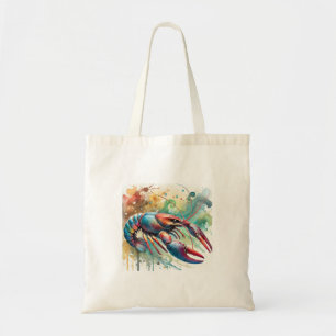 Crayfish Serenity 060824AREF137 - Watercolor Tote Bag