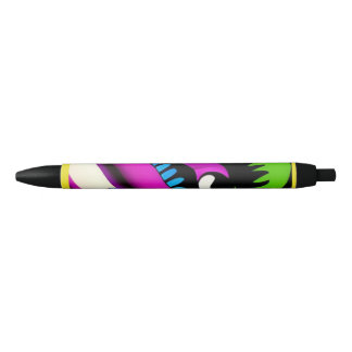 craying for you pshycodelic black ink pen