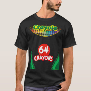 Crayola Halloween Colourful Vintage Crayon Box Cos T-Shirt