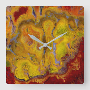 Crayola Jasper Square Wall Clock