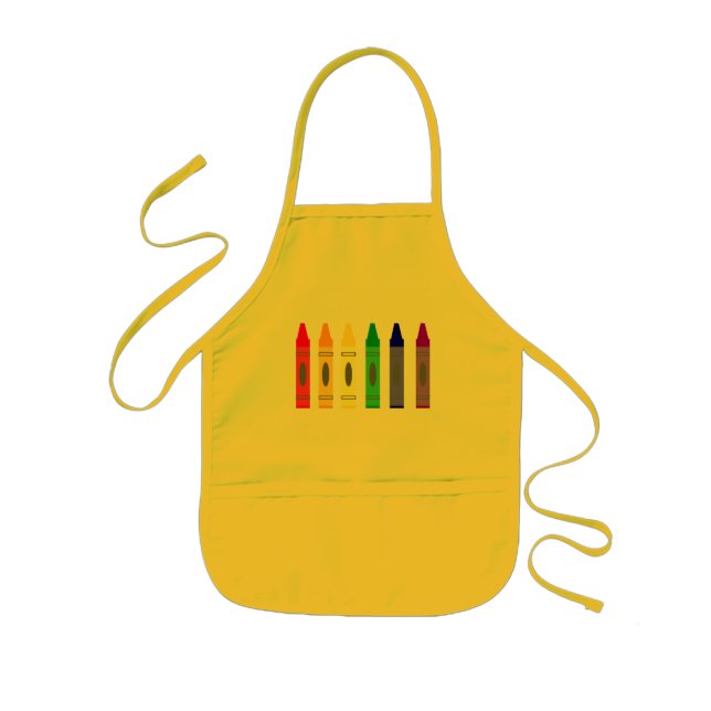 Crayon Artist 1 Apron (Front)