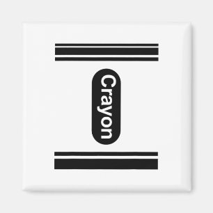Crayon Box Matching Halloween Costume Couple Frien Magnet