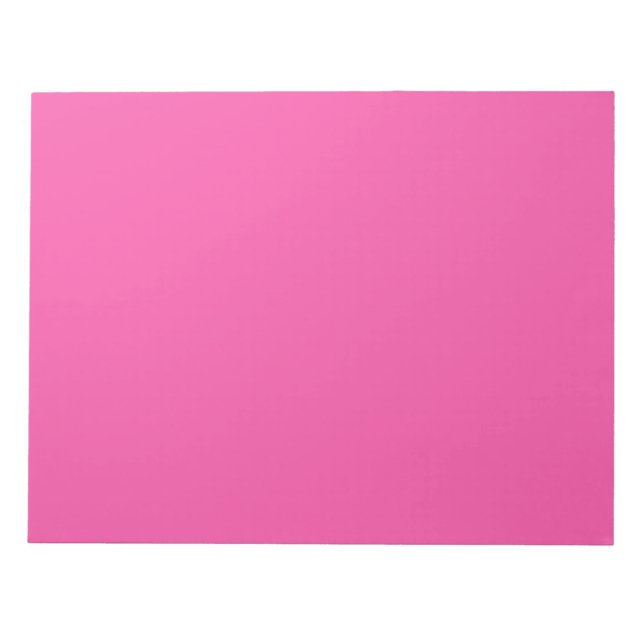 Crayon Colour Magenta Notepad (Front)