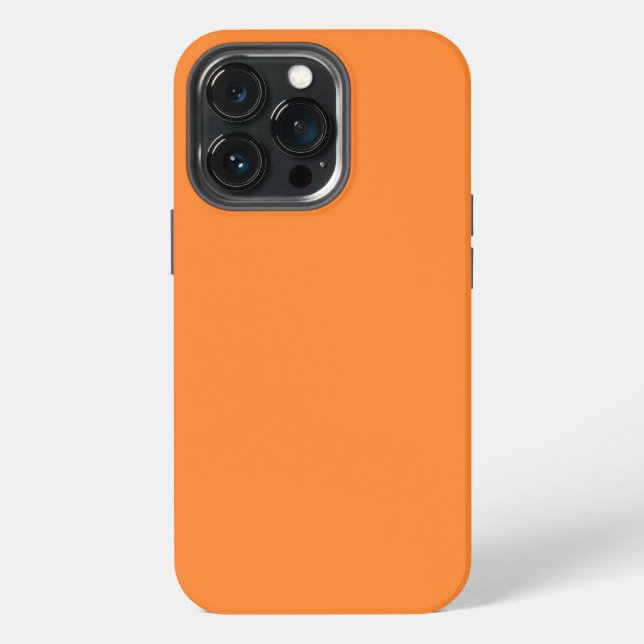 Crayon Colour Orange iPhone 13 Pro Case (Back)