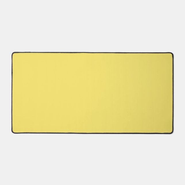 Crayon Colour Yellow Desk Mat  (Front)
