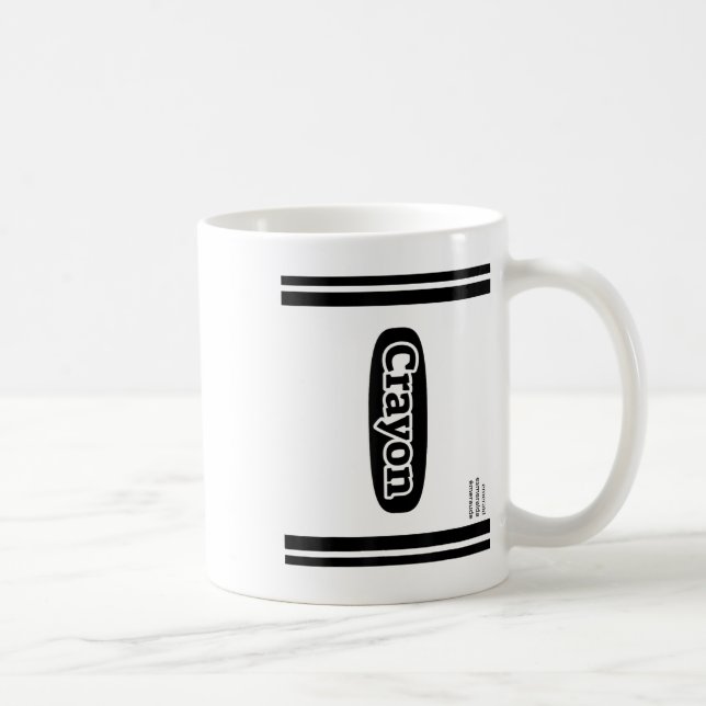 Crayon Emerald Green Group Costume  Coffee Mug (Right)