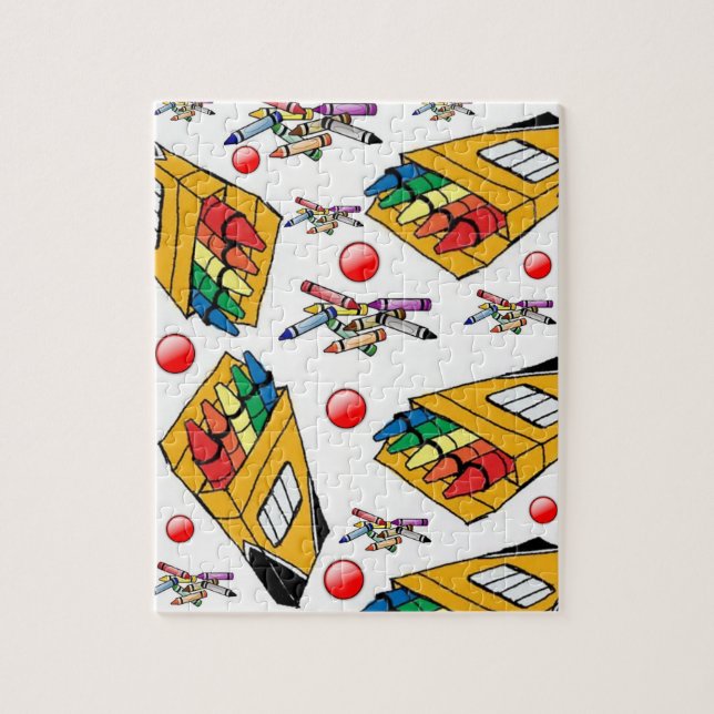 Crayon Jigsaw Puzzle (Vertical)