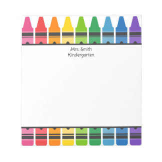 crayon notepad
