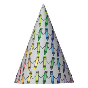 Crayon Pals Cute Artist Party Hat