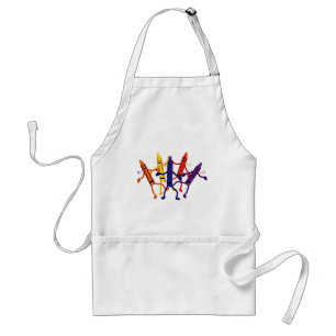 Crayon Party Apron