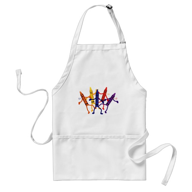 Crayon Party Apron (Front)