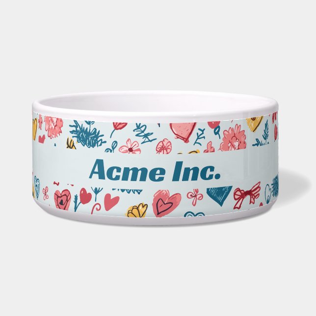 Crayon Pastel Heart & Flowers (Front)