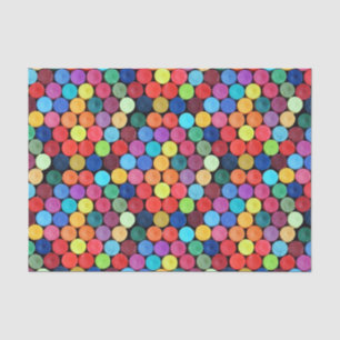 Crayon Polka Dot Tissue Paper