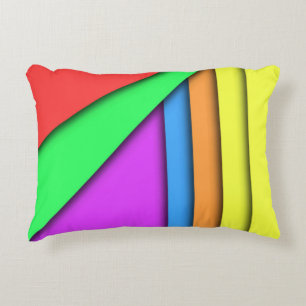 Crayon Rainbow Decorative Cushion