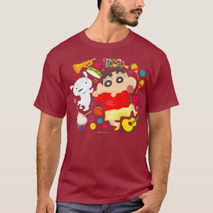 Crayon Shin-chan Exciting Paint Touch Premium T-Shirt