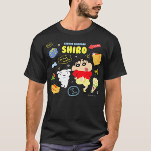 Crayon Shin-chan happyShiro Dance together T-Shirt