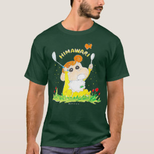Crayon Shin-chan Himawari and butterfly Premium T-Shirt