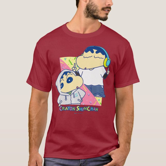Crayon Shin-chan Music Premium T-Shirt (Front)