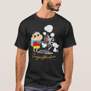 Crayon Shin-chanShin-chan Shiro and Roasted T-Shirt