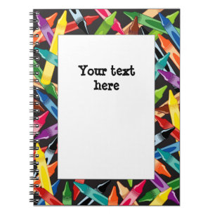 Crayons Frame Notebook