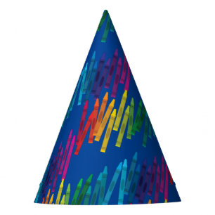 Crayons Kids Birthday Party Art Cute Colourful Hat