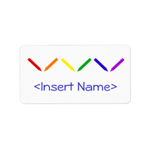 Crayons Label