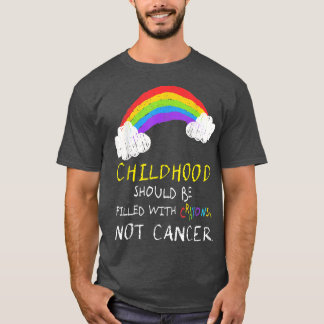 Crayons Not Childhood Cancer Awareness Supporter 1 T-Shirt
